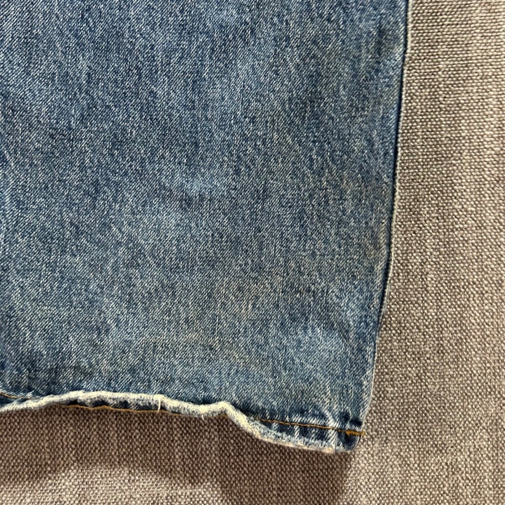 American Eagle Classic Bootcut Jeans Mens 36(38)x36 Blue 100% Cotton Faded Denim - Picture 11 of 12